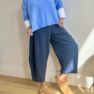 Portobello Cropped Barrel Joggers