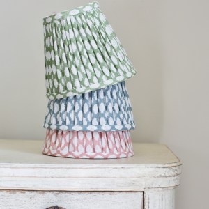 Jemima linen lampshades