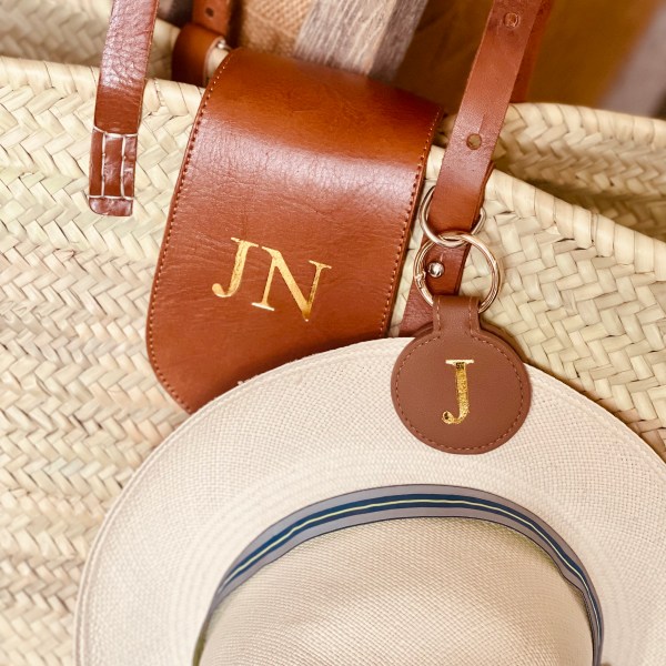 Leather Hatclip