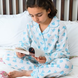 BLUE BIRDS KIDS COTTON PYJAMAS