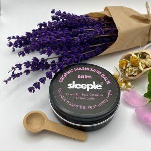 CALM MAGNESIUM BALM (LAVENDER, ROSE GERANIUM & ROMAN CHAMOMILE)