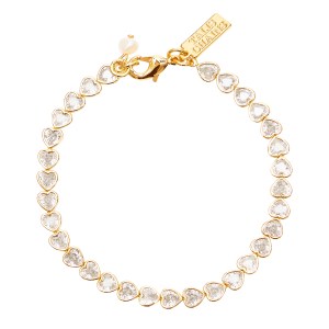 Heart Tennis Bracelet