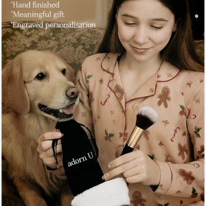 Stocking filler - Engraved and Personalised Makeup Brush