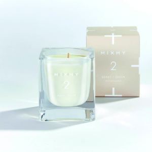 Berry / Green Primary Candle