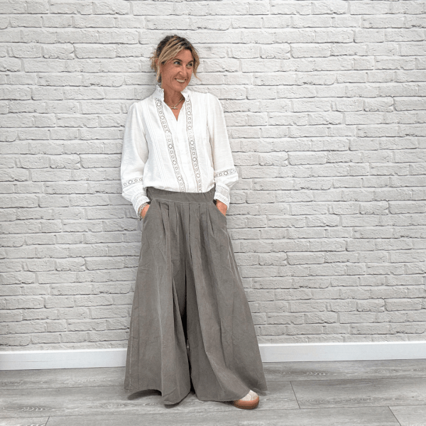 Soho Cord Palazzo Trousers