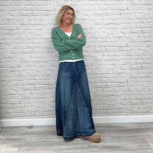 The Brixton Denim Skirt