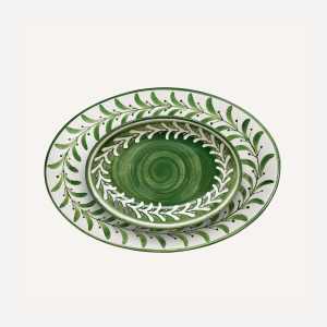 Helecho Serving Trays (set of two) - Fern Green