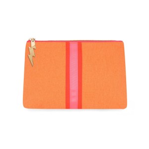Bright Orange Clutch Bag
