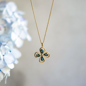 London Blue Topaz Pendant