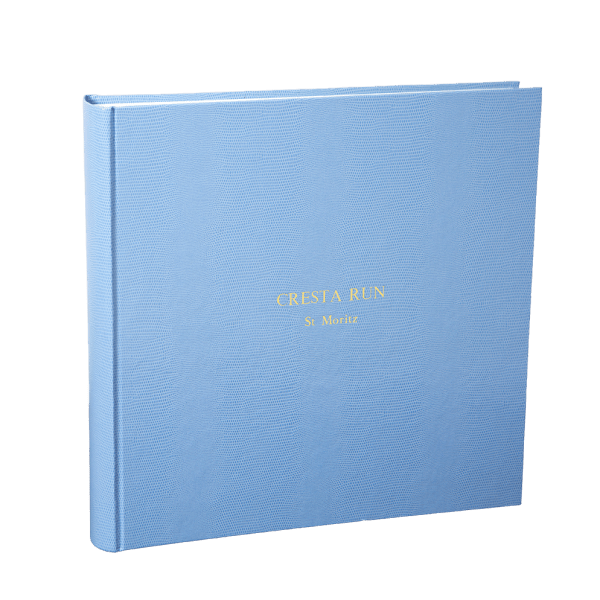 Hungerford Large Square Photo Album, Pale Blue