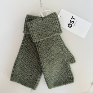 Ellen Wool Mittens -Green