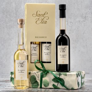 Sant'Elia Balsamico Bianco and Balsamico di Modena Gift Box