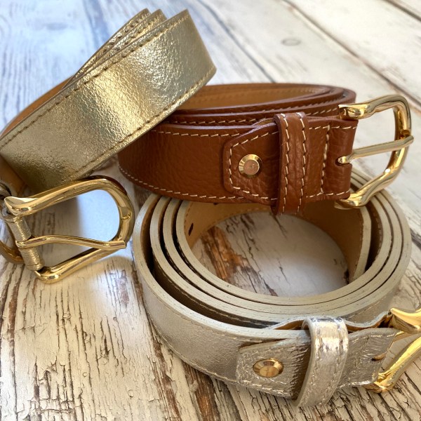 Leather belts