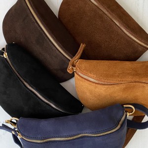 Mollie Suede Leather Belt Bag