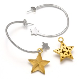 The bigger the hoop, the bigger the glow Earrings