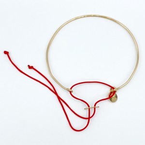 gold CIRCLE bracelet