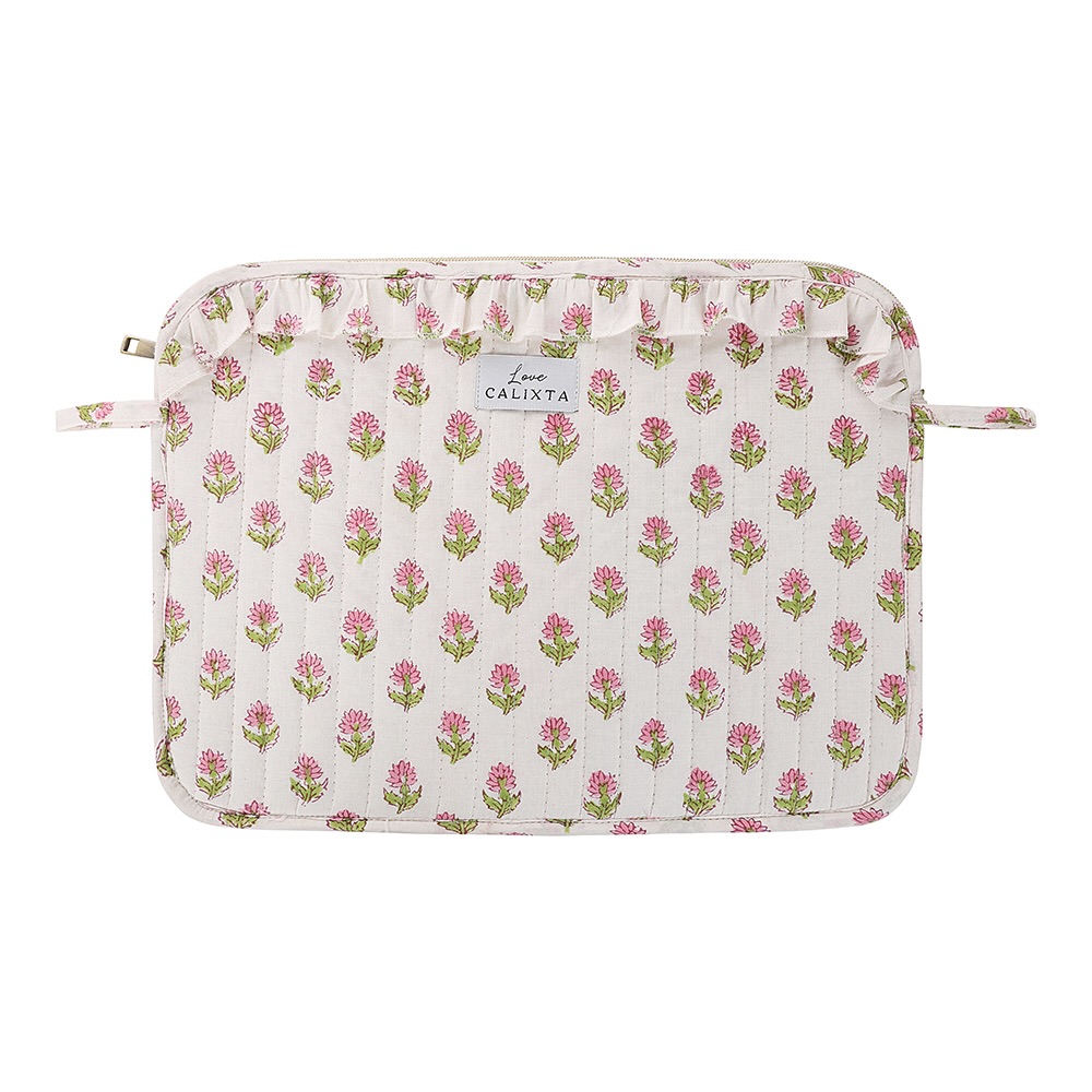 A Pink Floral Laptop Case – The Glorious Edit