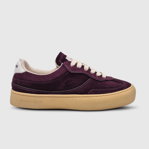 Lagoon Suede Sneakers in Burgundy