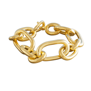 Large Thick Gold Chain Bracelet