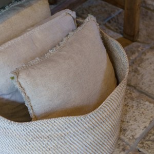 Solva Scallop Rattan Storage