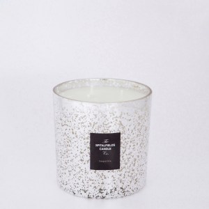 Silver 3 wick orange & clove candle