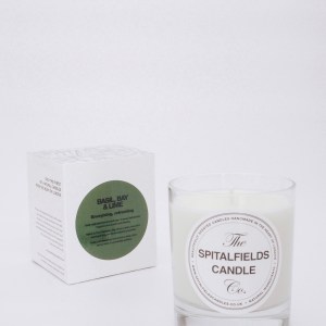 Basil, Bay & Lime 220g votive candle