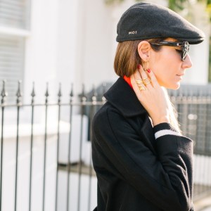 Smoked Grey Unisex Flat Cap