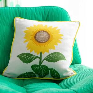 Sunflower Cushion Cover