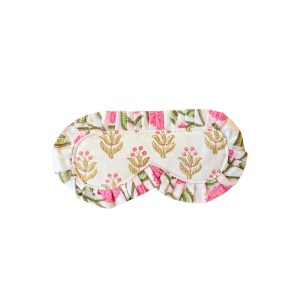 A Block Print Eye Mask