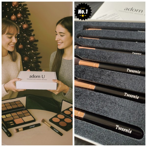 'Signature Set' Personalised Luxurious Makeup Brushes (in an elegant gift box)