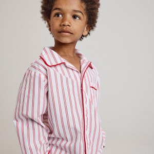 Lollipop Red Stripe PJ Set