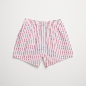 Men Lollipop Red Stripe Boxer