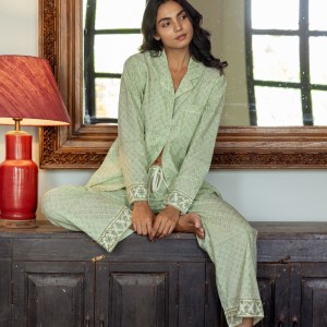 Ditsy Haze Long Pyjamas