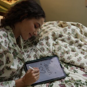 Luxury Quilted Bedspread / Eiderdown - Paxford Willow