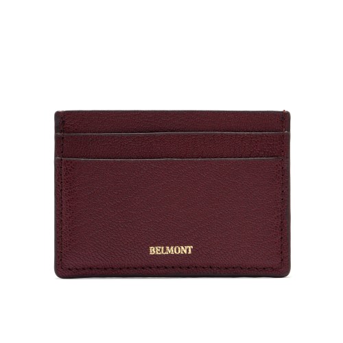 Card Holder in Cranberry