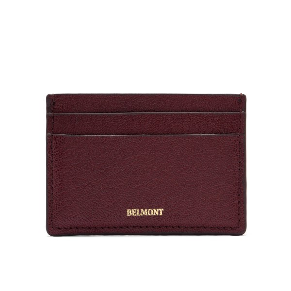 Card Holder in Cranberry