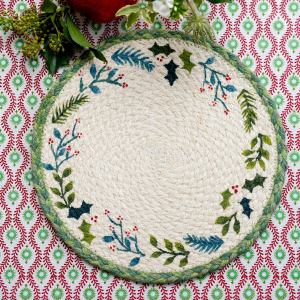 Festive Jute Placemat