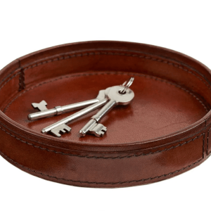Leather Key Tray