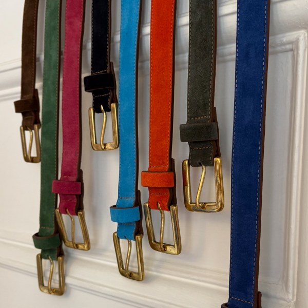 Belmont Suede Belts