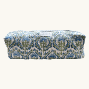 Blue Freya Hair Accessories Bag