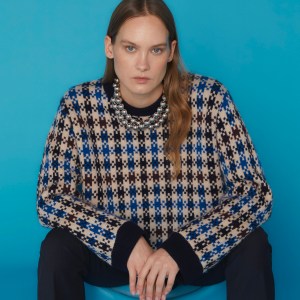 Vanessa Check Sweater