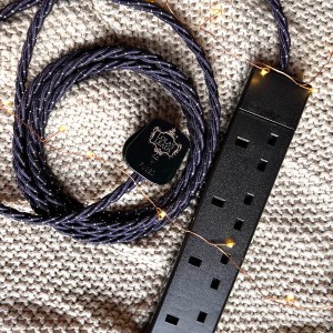 Starry Night - Lola's Leads Fabric Extension Cable