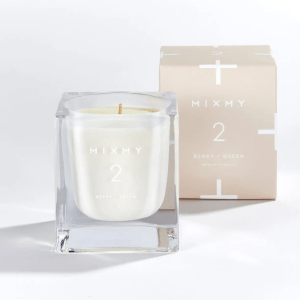 Berry / Green Primary Candle