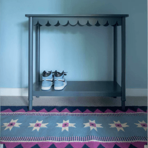 Victoria Flatweave Runner Rug - Blue