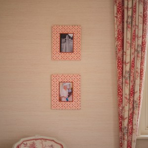 Wall Picture Frame Spring Bloom Red