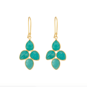 Skyla Earrings - Amazonite
