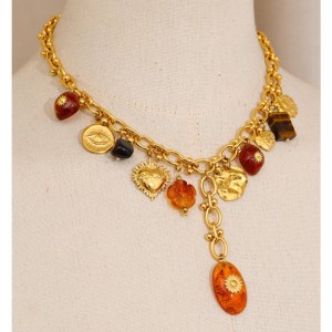 Autumnal Amber Necklace