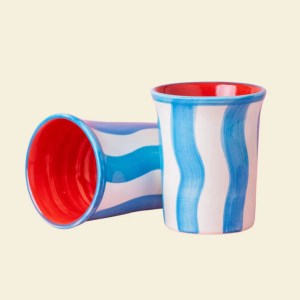Blue Ceramic Cup