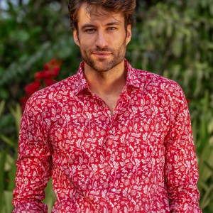 Tonga Hand Block Printed Cotton Shirt