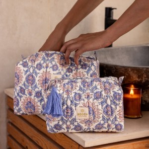 Mona Lavender Cosmetic Bag